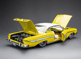 (Pre-Order) 1:18 1961 Chevrolet Impala Lowrider -- Yellow -- Sunstar