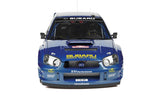 (Pre-Order) 1:8 2003 Peter Solberg -- Monte Carlo Rally -- #7 Subaru Impreza WRC -- IXO Collections