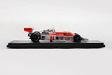 (Pre-Order) 1:8 1976 James Hunt -- Japanese GP 3rd Place -- #11 McLaren M23 -- Spark F1