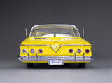 (Pre-Order) 1:18 1961 Chevrolet Impala Lowrider -- Yellow -- Sunstar