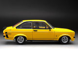 1:18 1976 Ford Escort MKII RS Mexico -- Signal Yellow -- Sunstar