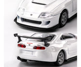 1:64 1995 Toyota Supra -- White -- Majorette: Collection Deluxe