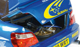 (Pre-Order) 1:8 2003 Peter Solberg -- Monte Carlo Rally -- #7 Subaru Impreza WRC -- IXO Collections