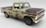 1:24 1972 Ford F100 Pickup -- Weathered Beige -- MotorMax