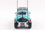 1:18 Volkswagen Beetle Baja -- Turquoise Blue/Pink -- Solido