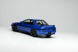1:18 Nissan R32 Skyline GTR Customised Version -- Bayside Blue -- Motorhelix MH027BE