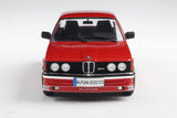 1:18 BMW Alpina E21 C1 2,3 1980 -- Red w/Silver Stripes -- Solido
