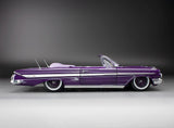 1:18 1961 Chevrolet Impala Convertible Lowrider -- Purple -- Sunstar