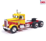 1:64 1963 Peterbilt 281 -- Yellow / Red -- IXO Models Truck