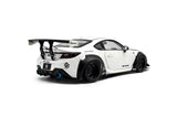 1:18 Toyota GR86 PANDEM Rocket Bunny 2024 -- White/Black -- Solido