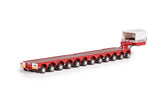 1:50 Scheuerle Trailer Set -- Rosso Red -- Drake Truck ZT09377