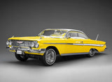 (Pre-Order) 1:18 1961 Chevrolet Impala Lowrider -- Yellow -- Sunstar