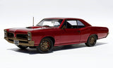 (Pre-Order) 1:18 1966 Pontiac GTO - Street Fighter -- Pearl Red / Bronze -- ACME