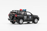 1:64 Toyota Land Cruiser Prado 150 2021 -- Police Black -- GCD