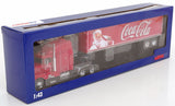1:43 Coca-Cola Christmas Santa -- 1986 Kenworth T600 Truck w/Trailer -- Werk83