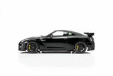 (Pre-Order) 1:18 Nissan GTR NISMO (R35) Special Edition 2022 -- Meteor Flake Black Pearl -- Motorhelix M83529