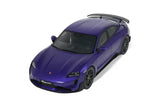 1:18 2023 Porsche Taycan Turbo GT -- Purple Sky Metallic -- GT Spirit GT520