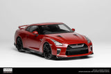 1:18 Nissan GT-R (R35) Track Edition 2022 -- Vibrant Red -- Motorhelix M83511