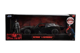 1:18 Batmobile w/Batman Figurine -- 2022 The Batman -- JADA