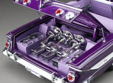 1:18 1961 Chevrolet Impala Convertible Lowrider -- Purple -- Sunstar