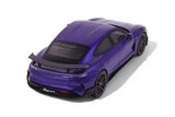 1:18 2023 Porsche Taycan Turbo GT -- Purple Sky Metallic -- GT Spirit GT520