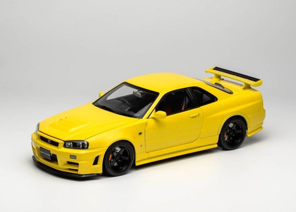 1:18 Nissan Skyline GT-R (R34) Customised Version -- Yellow -- Motorhelix