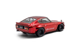1:43 Datsun 240Z PANDEM Rocket Bunny -- Metallic Red -- Solido