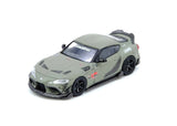 1:64 Toyota Supra A90 DarwinPRO -- Matte Green -- INNO64