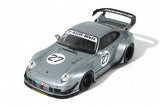 1:18 RWB 993 -- #27 Silver "Yuiitsumuni" -- GT Spirit Porsche 911 GT522