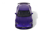 1:18 2023 Porsche Taycan Turbo GT -- Purple Sky Metallic -- GT Spirit GT520