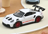 1:43 Porsche 911 (992) GT3 RS 2022 -- White w/Red Stripes -- Norev