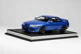 1:18 Nissan R32 Skyline GTR Customised Version -- Bayside Blue -- Motorhelix MH027BE