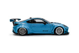 1:18 Toyota GR86 PANDEM Rocket Bunny 2024 -- Baby Blue/Black -- Solido