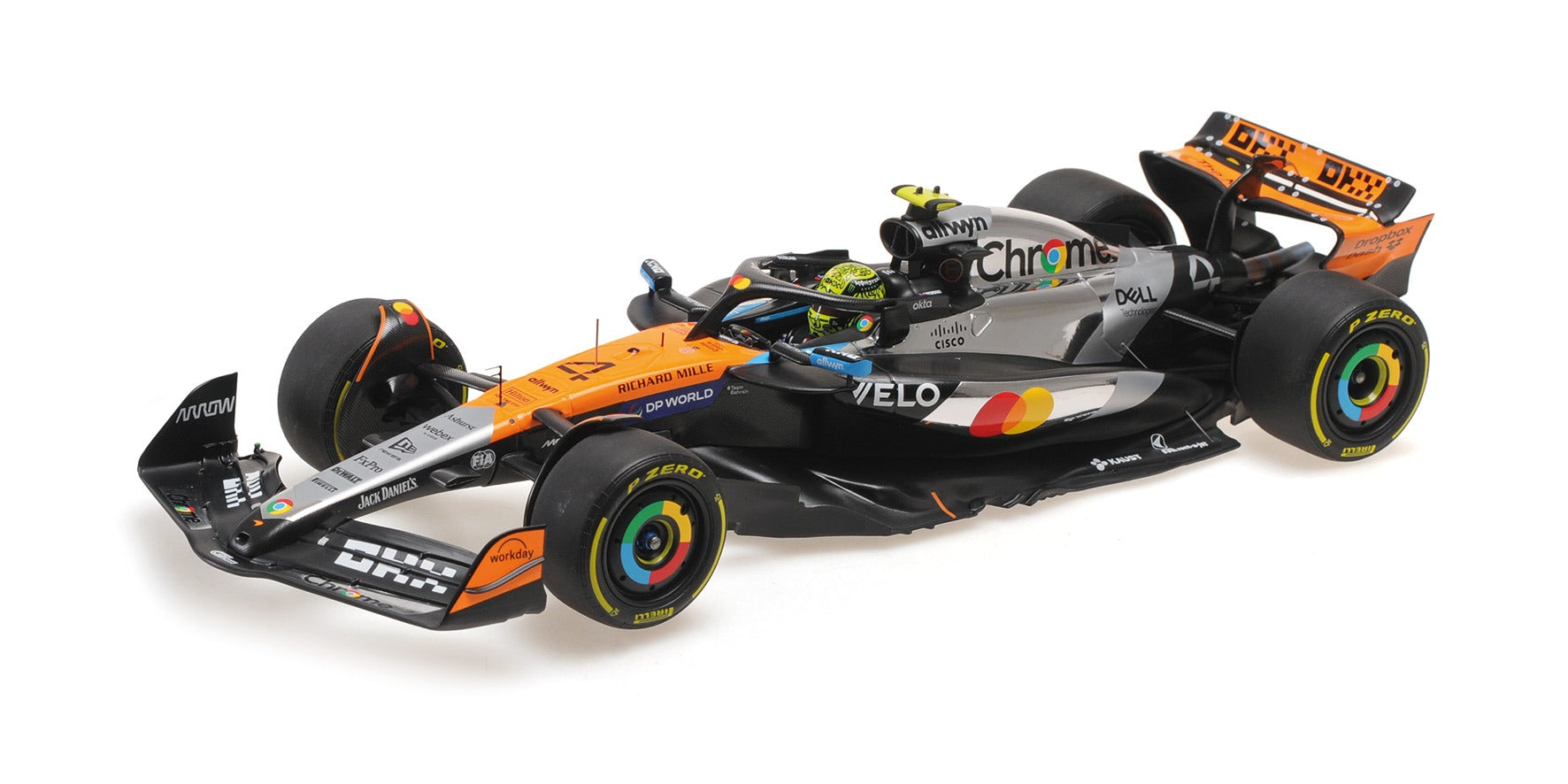 1:18 2025 Oscar Piastri -- British GP -- #81 McLaren MCL39 -- Minicham