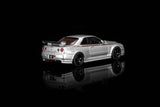 (Pre-Order) 1:64 Nissan GTR (R34) Skyline NISMO -- Sonic Metallic Silver -- Motorhelix