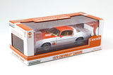 1:18 1979 Chevrolet Camaro Cascade Edition -- White/Orange --  Greenlight