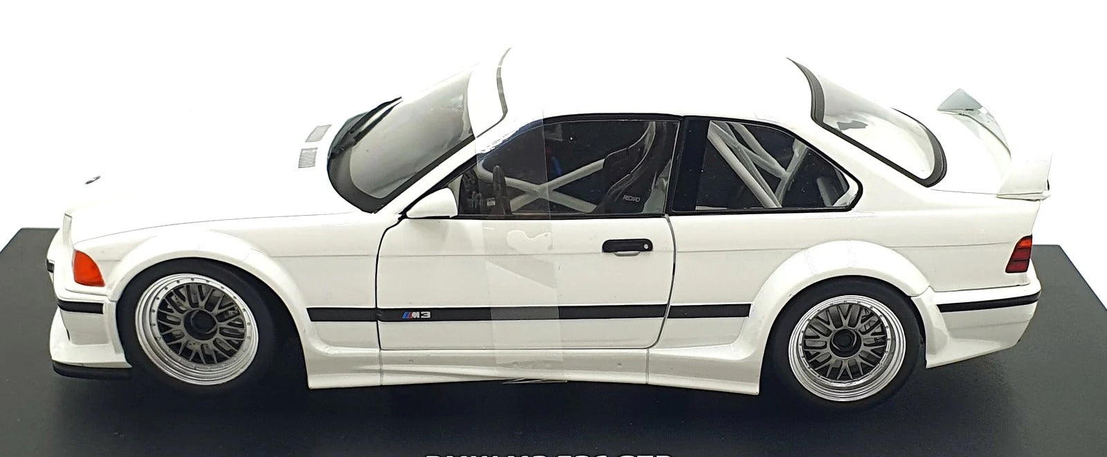 1:18 BMW (E36) M3 GTR 1993 -- Plain Body White -- Werk83