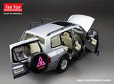 1:18 Mitsubishi Pajero V73 -- Cool Silver -- Sunstar