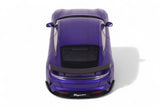 1:18 2023 Porsche Taycan Turbo GT -- Purple Sky Metallic -- GT Spirit GT520