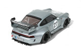 1:18 RWB 993 -- #27 Silver "Yuiitsumuni" -- GT Spirit Porsche 911 GT522