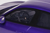 1:18 2023 Porsche Taycan Turbo GT -- Purple Sky Metallic -- GT Spirit GT520