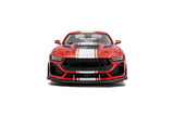 1:18 Shelby Mustang Super Snake 2025 -- Race Red w/White Stripes -- Solido Ford