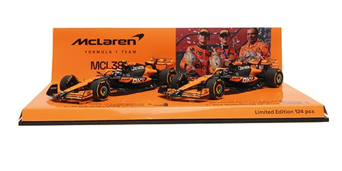 1:43 2024 Hungarian GP - Piastri/Norris McLaren 1-2 Finish Twin Set -