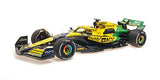 1:12 2024 Oscar Piastri -- Monaco GP (Senna) -- #81 McLaren MCL38 -- Minichamps