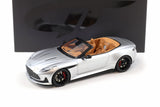 1:18 Aston Martin DB12 Volante Cabriolet -- Silver -- GT Spirit GT945