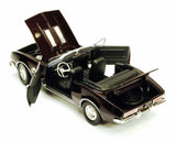 1:24 1969 Chevrolet Camaro SS Convertible -- Burgundy -- MotorMax: Timeless Legends 73301
