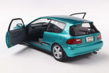 1:18 Honda Civic (EG6) 1991 -- Aztec Green -- Solido