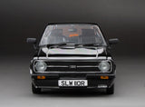 1:18 1976 Ford Escort MKII RS Mexico -- Black -- Sunstar