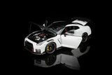 (Pre-Order) 1:18 Nissan GTR NISMO (R35) Special Edition 2022 -- Brilliant White Pearl -- Motorhelix M83526