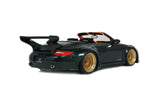 1:18 Porsche 911 (997-2) Old & New Convertible -- Dark Green -- GT Spirit GT548